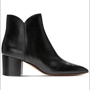 Cole Haan Elyse Ankle Booties Sz 7.5 Black Leather